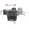 Machine Vice with Cross Slide Manual Operation 78 mm