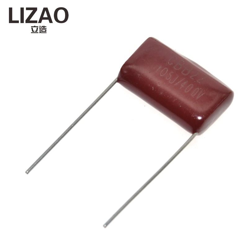 LIZAO 10 шт. Конденсатор CBB22 400В 102 103 104 105J, 0.001мкФ 0.01мкФ 0.1мкФ 1мкФ P20 Пленочный полипропиленовый конденсатор