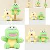 Lovely Green Dinosaur Plush Keychain For Couples Cute And Soft Bag Ornament