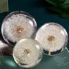 1PC 7/8/9cm Diameter Dandelion Crystal Ball Crystal Glass Resin Lens Ball For Sphere Photography Decoration Home Decorative Ball