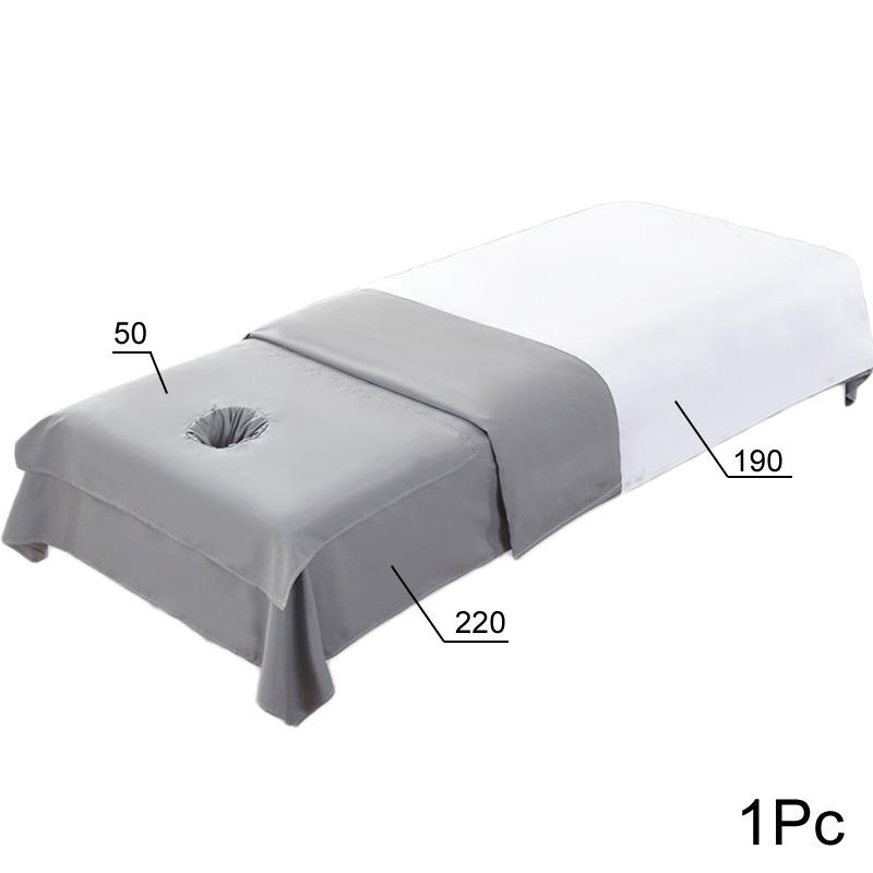 1PC Polyester Washable Beauty Bed Cover Opening Hole Bed Sheet Quick Dry Massage Bed Covers SPA Protector Cover Massage Therapy