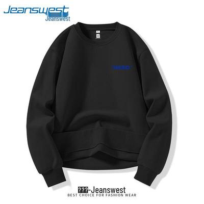 Мужская толстовка с круглым вырезом и принтом букв от Jeanswest