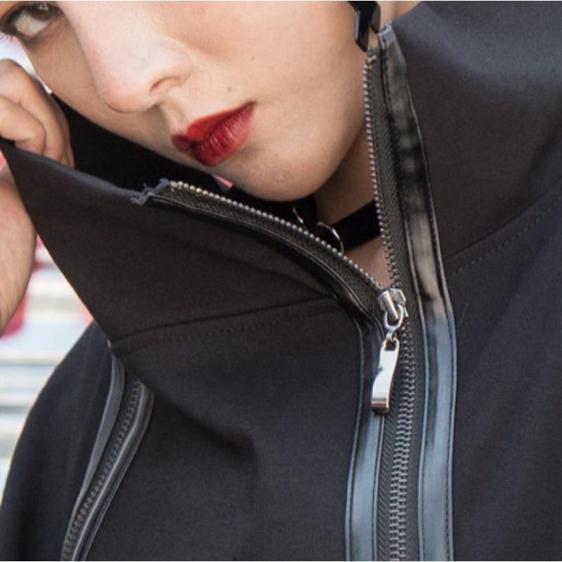 Dimanaf 2024 Осень Новые Большие Размеры Женские Свободные Повседневные Оверсайз Базовые Топы На Молнии Футболки Однотонные Пуловеры Модная Рубашка