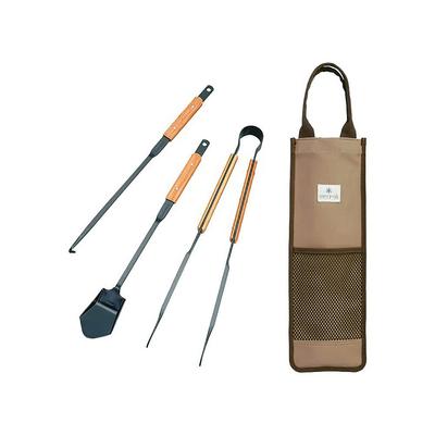 Набор инструментов для костра Snow Peak PRO черный N-024