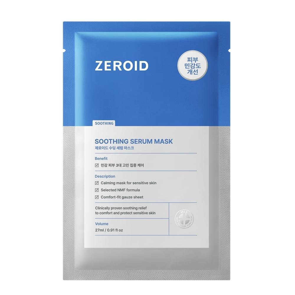 Zeroid [1 Sheet] Zeroid Soothing Serum Mask