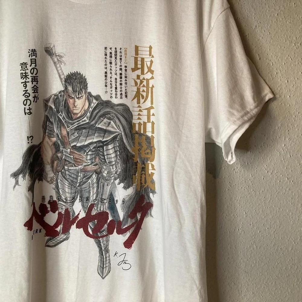 BERSERK ГАТС МАНГА АНИМЕ УНИСЕКС футболка - GILDAN - высококачественная печать Унисекс Футболка