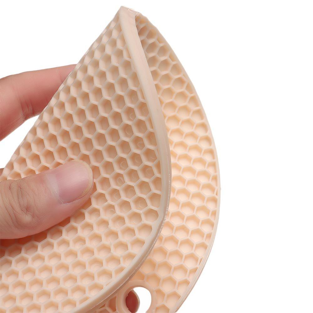 Kitchen Supplies Anti-Scalding Non-Slip Heat Resistant Mat Silicone Pot Holders Coaster Bowl Mat