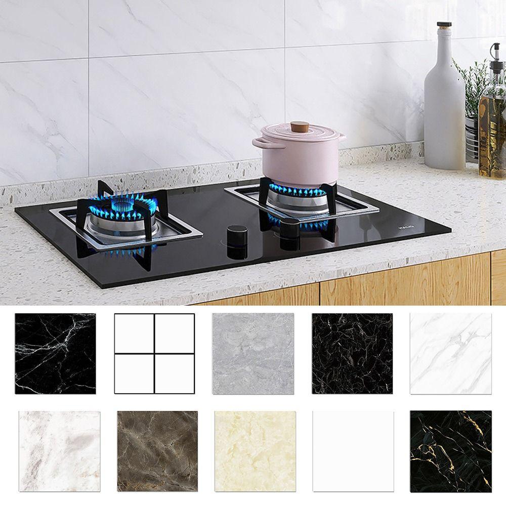 3D самоклеящиеся плитки напольные наклейки водонепроницаемые настенные наклейки обои ванная комната мрамор