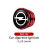 Alloy Socket Dust Cover Lighter Plug Car Cigarette Lighter Cap For Opel Corsa Astra H G J Insignia Vectra Zafira Meriva FB3