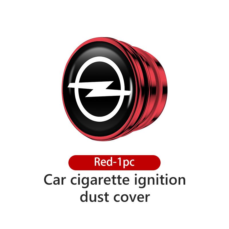 Alloy Socket Dust Cover Lighter Plug Car Cigarette Lighter Cap For Opel Corsa Astra H G J Insignia Vectra Zafira Meriva FB3