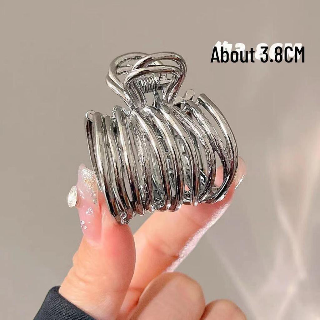 Элегантная заколка для высокого конского хвоста - металлическая шпилька для женских причесок