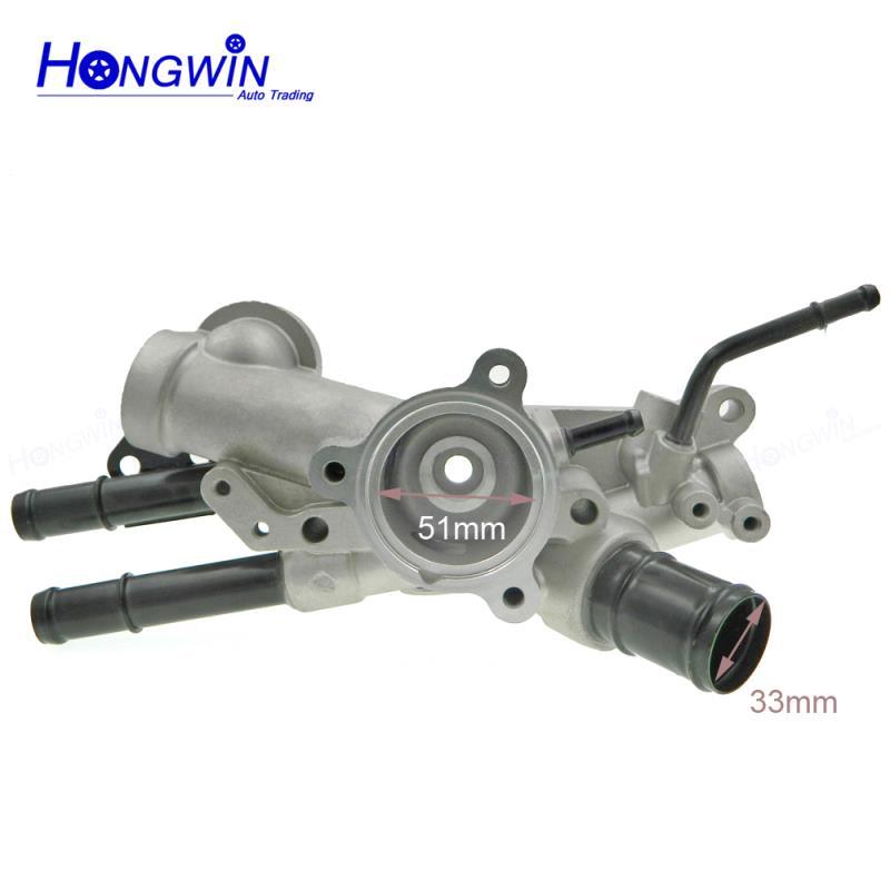 Genuine No. 25620-25002 25631-25001 Thermostat Housing For Hyundai Sonata 05-07 Kia Rondo Optima 07-12 Magentis 05-08 2562025002