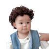 Стильные аксессуары для волос для детей 1-3 лет, милая детская шапочка для косплея, парик, головной убор, кепка, накладка для волос, милый реквизит для фотосъемки