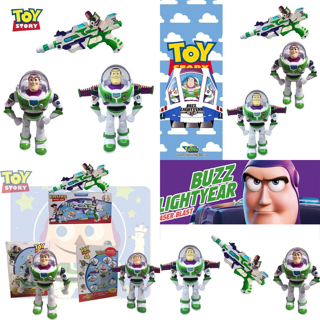 Buzz Lightyear Talking Action Figure Toy Story 4 Walking Toy