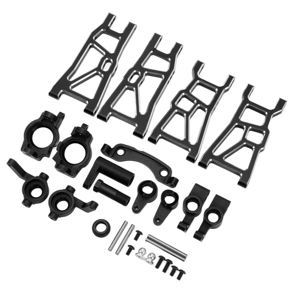 RC Upgrade Parts Kit Aluminium Alloy High Strength Suspension Arm Steering Assembly Set for ZD Racing 10 1Celsius10