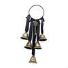 Witch Door Knob Hanging Bell Pendant Handmade Supplies Meaningful Wind Chime Hanger for House