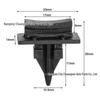 Ford Transit V184 Front Windshield A-Pillar Trim Clip