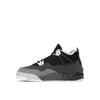 Кроссовки Air Jordan 4 Retro PS Fear 2024 Kids черные белые антрацитовые FV4537-002