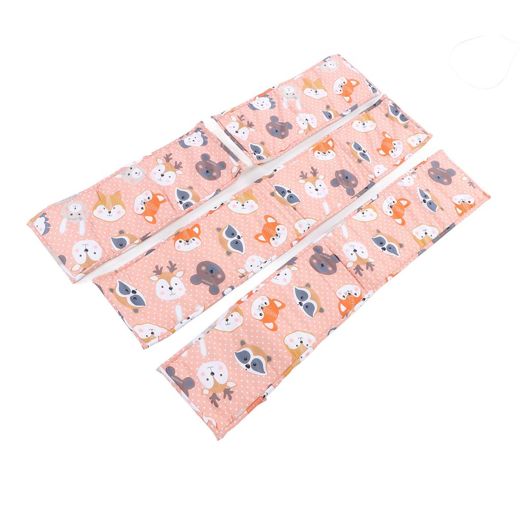 4 шт. ограждение для детской кроватки, мягкое, усиленное, для предотвращения столкновений, тип 4