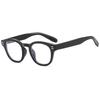 4pcs Vintage Anti Blue Light Square Glasses Women Men Luxury Brand Trend Myopia Prescription Rivet Frame