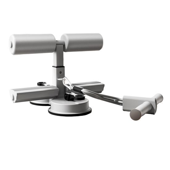 Sit Up Bar с мощными присосками, эспандер, регулируемый напольный держатель для скручиваний, удобный для использования на полу, вспомогательное устройство для скручиваний