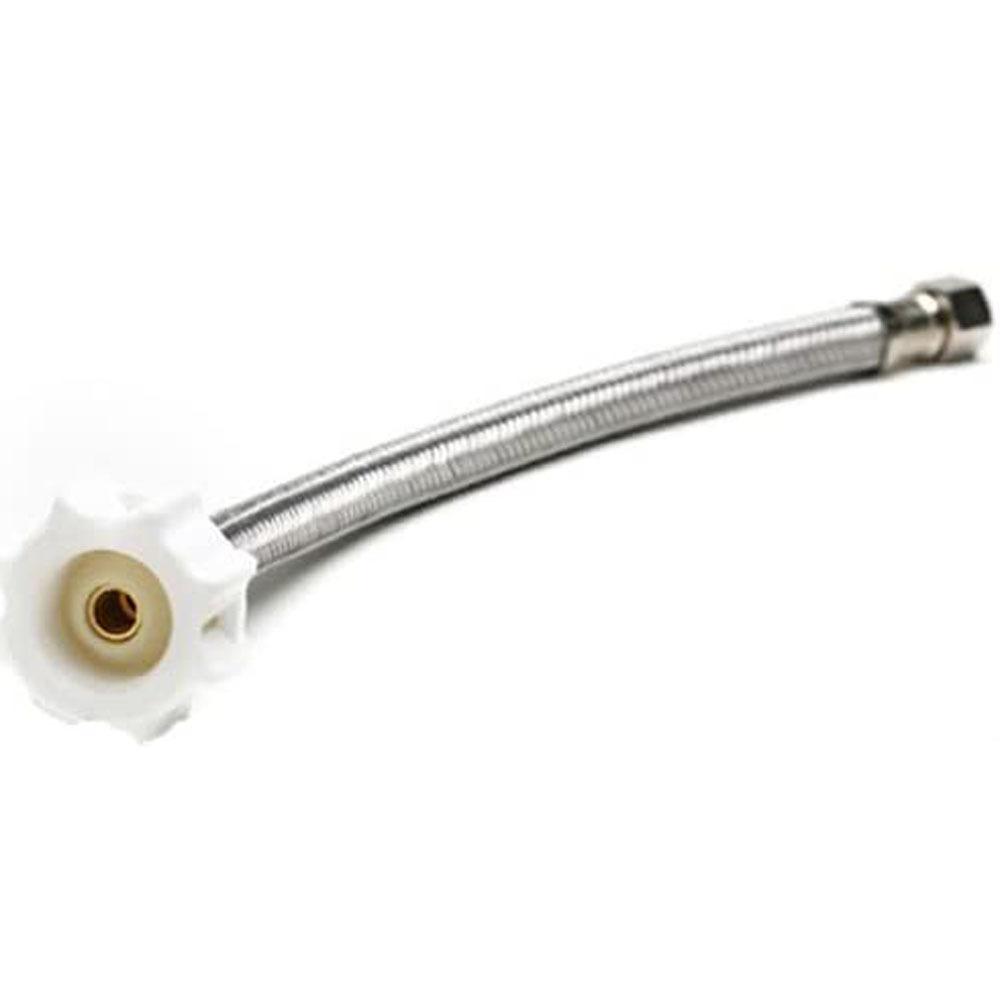 1 шт. североамериканский шланг для сантехники с оплеткой из нержавеющей стали 304, шланг для подачи туалетной воды длиной 7/8'-9/16', труба для холодной и горячей воды