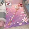 Ковер Card Captor Sakura розовый детский ковер для девочек для дома гостиной детский ковер ковер для спальни дивана придверный коврик напольные коврики