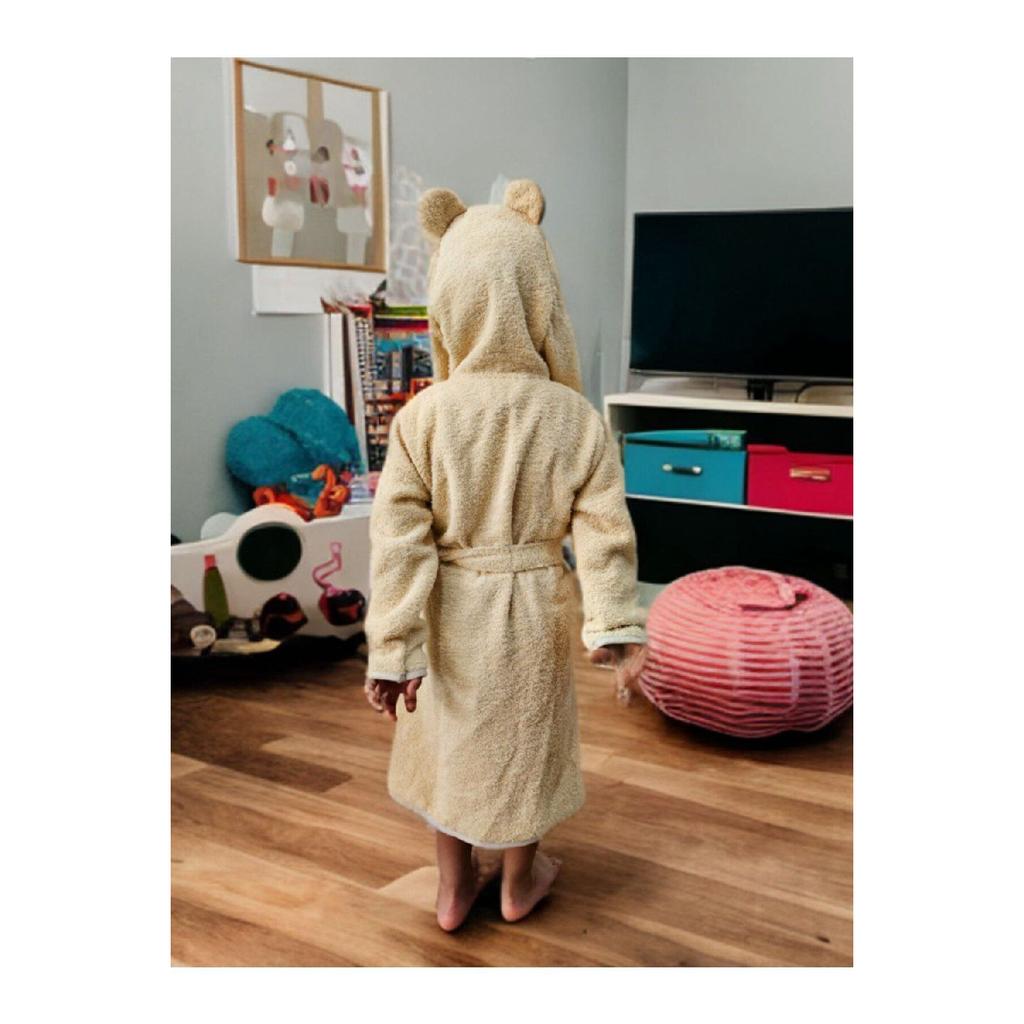 Girl's Boy's Bathrobe With Rabbit Ears