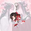 Hua Cheng Bag Pendant Key Ring Holder Tian Guan Ci Fu Key Rings Keychain Heaven Officials Blessing
