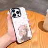 Чехол для телефона S-Spy ANIME X F-Family Для iPhone17,16,15,14,13,12,11,Pro,MAX Белый Матовый Ударопрочный Чехол