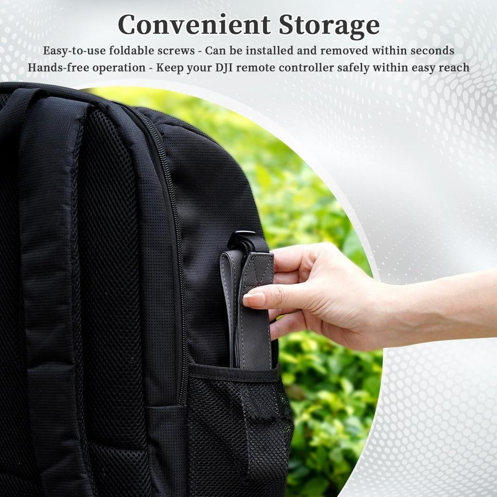 For DJI Mini 4 Pro Lanyard RC Neck StrapSoft Leather Lanyard For DJI Mini 3 / Mavic 3 / Air 3S / Remote Controller Accessories