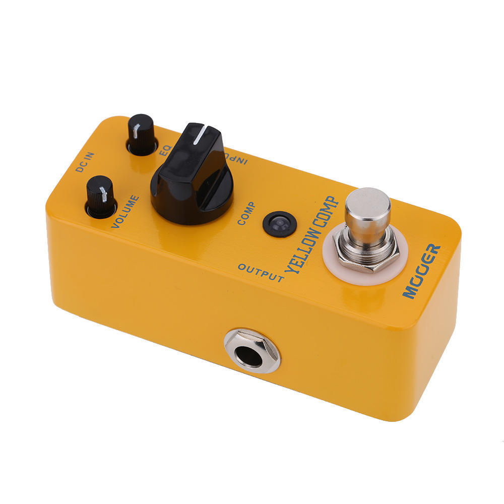 Mooer Yellow Comp Micro Mini Оптический компрессор Педаль эффектов для электрогитары True Bypass