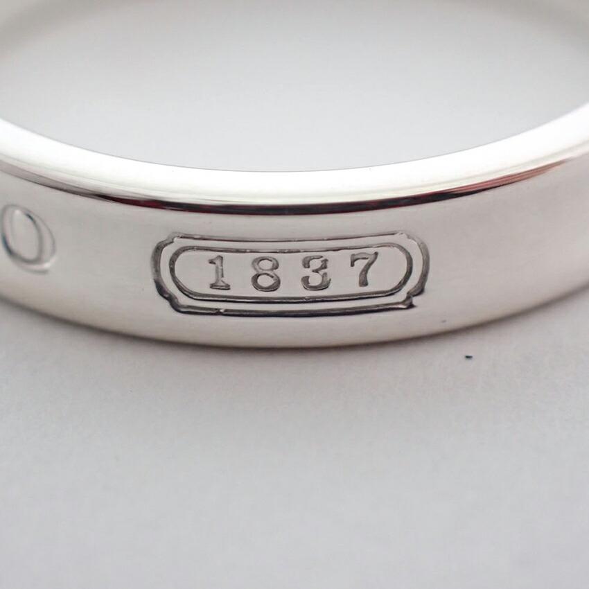 [Б/у] TIFFANY/Tiffany 925 1837 узкое кольцо/Нет. 14/г475-86
