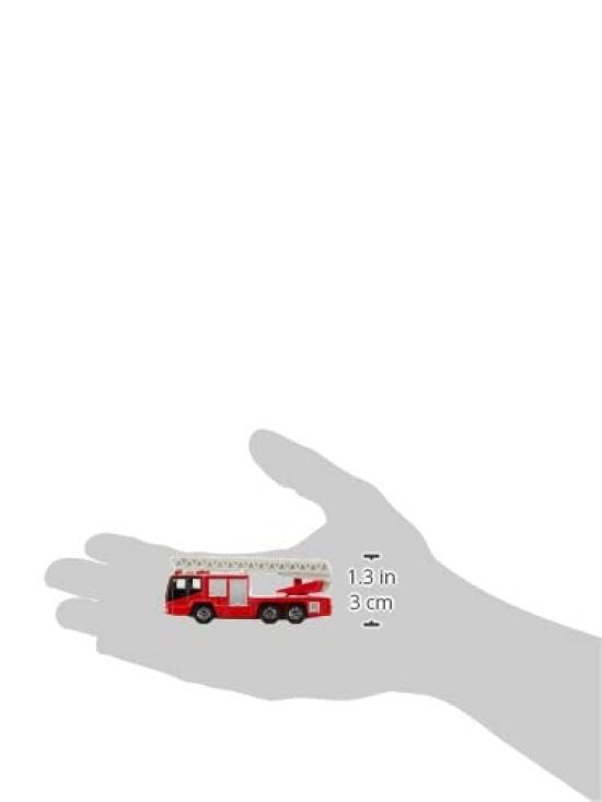 Takara Tomy 108 Hino Ladder Fire Truck Miniature Car Toy for Ages 3 and Meets Toy Safety ST Mark TOMICA TAKARA Multicolor "Tomica No. (Boxed)" Up,