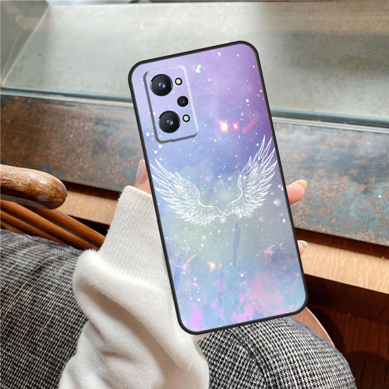 Фантазийный Чехол с Крыльями Ангела для Realme 15 Pro 11 12 13 14 Pro Plus C65 C67 C61 C53 C55 C51 C25 C63 C71 C75 GT6 GT7