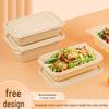 Biodegradable Corn Starch Disposable Food Containers