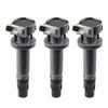 Ignition Coils for Daihatsu Move L175S Mira L275S Tanto L375S Sonica L405S Move Conte L575S Engine Set of 3 19500-B2040 19500-B1010, L185S, L285S,