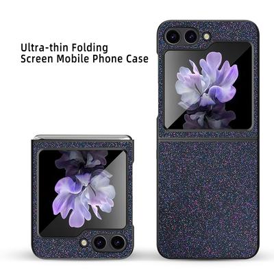 GKK Чехол для Samsung Galaxy Z Flip5 5G с блестками, противоударный, из твердого поликарбоната