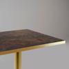 Rome Bistro Rust High Table 60 X 60 Cm