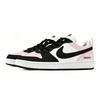 Nike Court Borough Meowth Heartbeat Low top Skateboard Shoes Unisex Black Pink DV5456-131(Team529-)