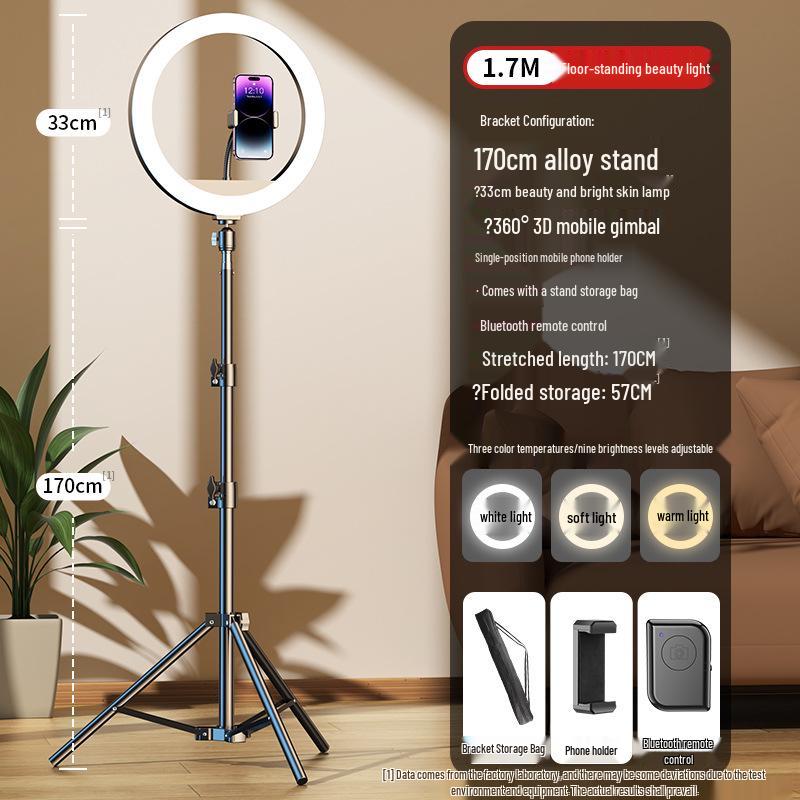 2025 Mobile Phone Selfie Light: Live Stream & Desktop Beauty Lighting