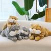 Adorable Spotted Cat Plush Toy Ultra Soft Stuffed Animal For Kids And Home Decor
