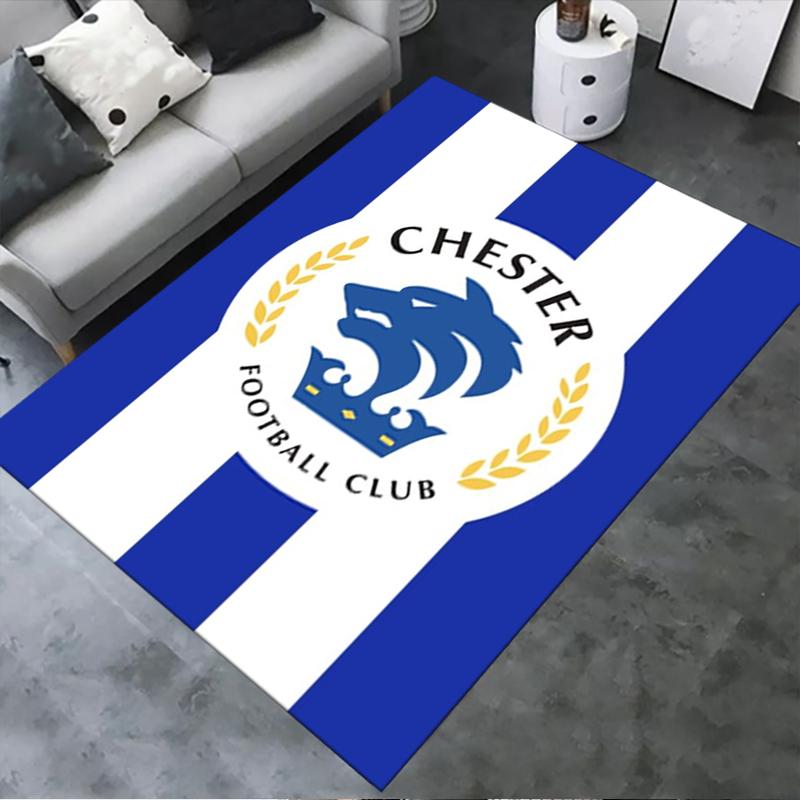 2025 New Chesterfield F.C Carpet Rug for Living Room Bedroom Home Sofa Decoration,Kids play Non-slip Floor Mat
