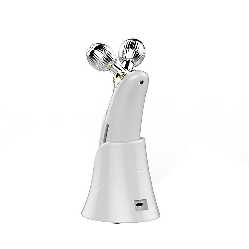 3D Ems Facial Massager Roller Beauty Instrument Anti Aging Wrinkles Tool Facial Lifting Rechargeable V-face Slimming 2023