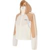 Hooded Breathable Comfortable Versatile Jacket Women Jacket Warm-Sand Cream KB8499