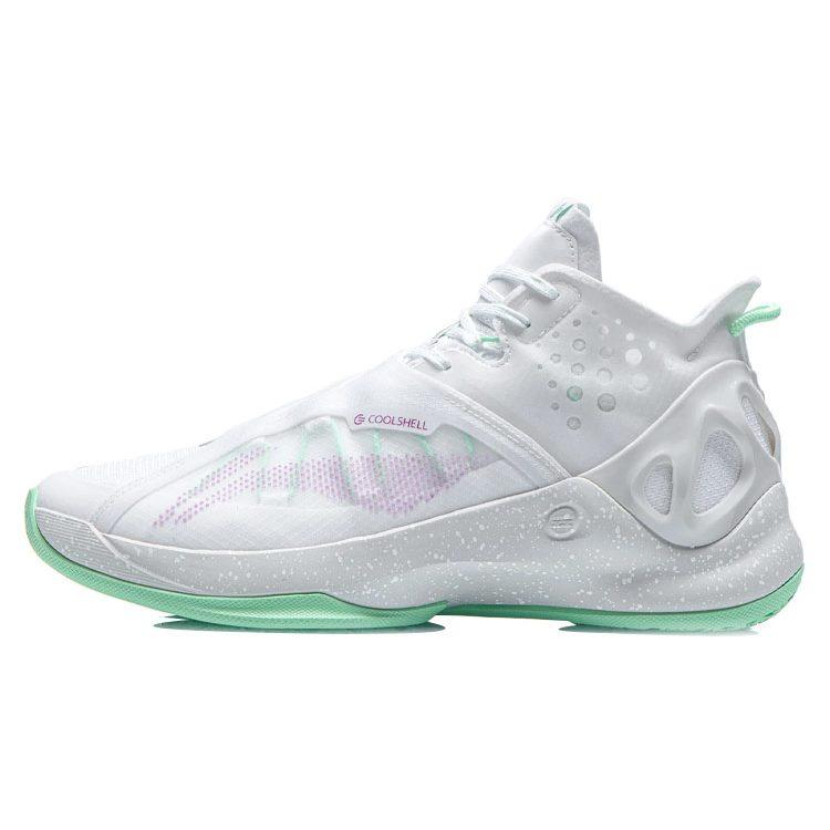 Баскетбольные кроссовки Li Ning Cicada Wing Мужские Средние Белый/Зеленый ABAR081-2