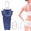 Folding Reusable Enema Bag Unisex Men Women Home Colon Cleansing Bag Hose Tips Set