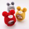 Solid Color Baby Beanie Cap Wool Kids Crochet Hat Keep Warm Kids Ear Protection Hat  Boys