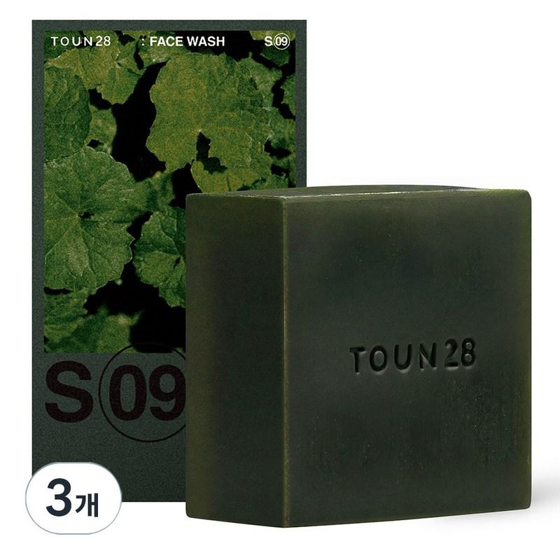 Tone28 Facial Wash Soap S9 Houttuynia Cordata + Centella Asiatica Extract, 100g, 3 pcs
