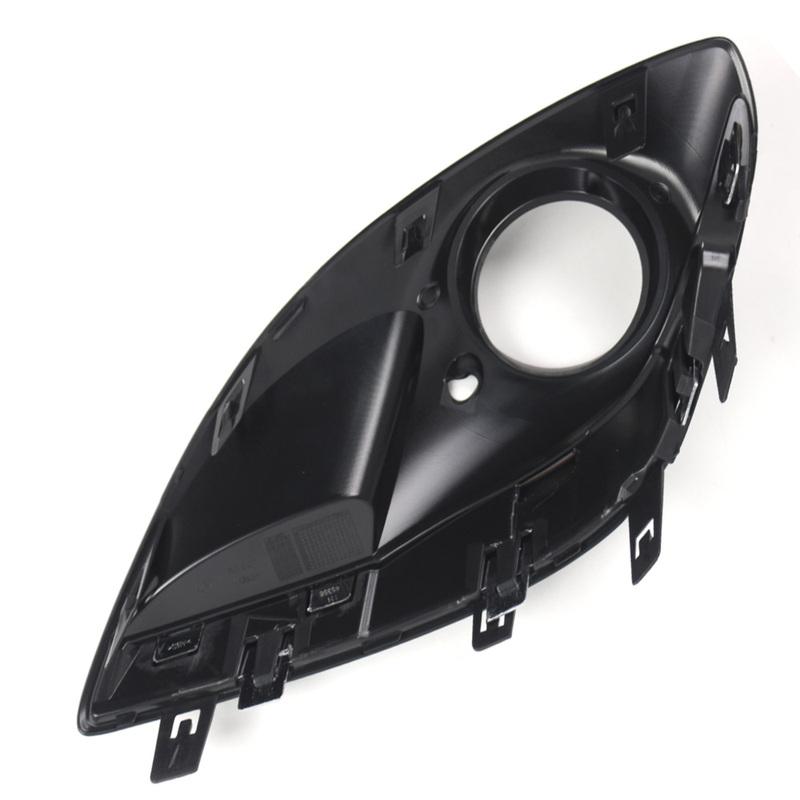 Для Opel Corsa D Facelift 2011-2014 13345358 13286025 Передний бампер Решетка противотуманной фары Хромированная накладка Левая или Правая